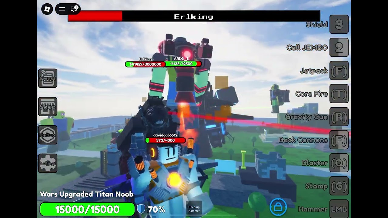 Boss rush secret wave (wave with erkling)