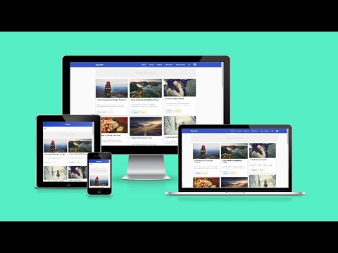 Plantilla Blogger Responsive para Sitios Web (Configuración)