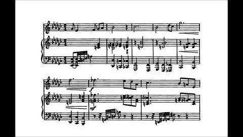 Joseph Schillinger - Melody in E-flat Minor (1929)