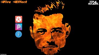 Fire effect || PicsArt | Kinemaster | Tutorial screenshot 2