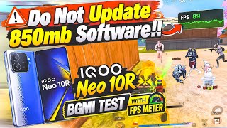 🔥Do Not Update 850mb Software!! iQOO Neo 10R BGMI Test With Fps Meter screenshot 5