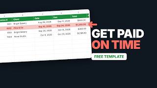 Automatic Invoice Generator in Google Sheets (Free Template)