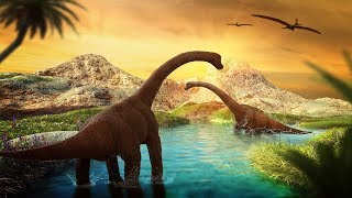 Beautiful Prehistoric Music - Dinosaur World | Ancient, Jurassic, Jungle (1 hour) screenshot 3