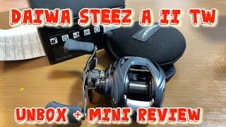 Daiwa Steez A II TW  Unbox + Mini Review มีอะไรเปลี่ยนไหมมาคุยกันครับ #daiwa #Steez