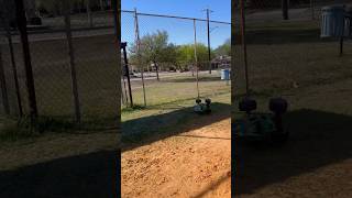 LOSI LMT DRAGONOID HITS THE FENCEAND BACKFLIPS!😳🔥#rc #rccar #rctruck #monstertruck #remotecontrol