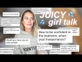GIRL CHAT | TMI, Lip fillers, friends w/ benefits &amp; period sex?!