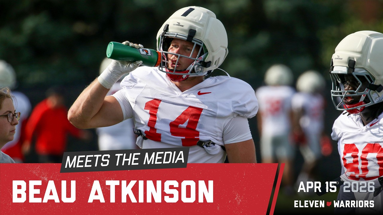 Beau Atkinson said his performance last season has given him 