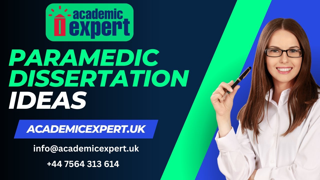 paramedic dissertation ideas uk