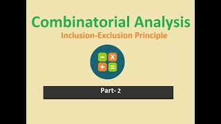 Combinatorial Analysis Lecture-5
