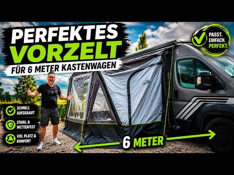 The perfect awning for 6-meter camper vans? 😍 Obelink Rio 280 easy air