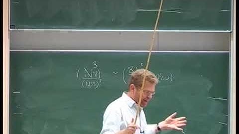 Dr. Michael Teper | Lattice gauge theories, large N and QCD strings - II