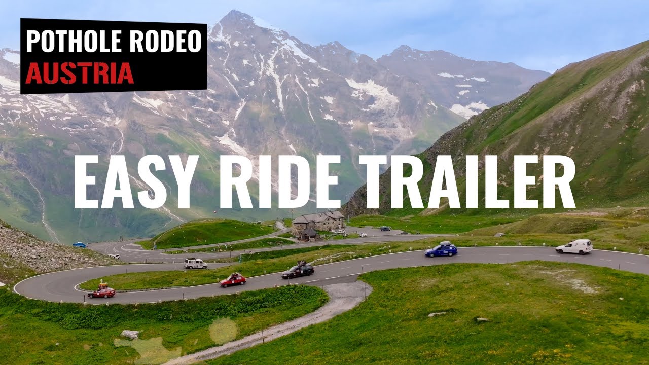 Pothole Rodeo Austria: Easy ride Trailer - YouTube