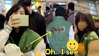 So this is Lisa’s reason for only having one bodyguard at the airport?!! And she reduced CELINE??