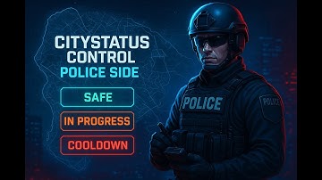 [ FREE ] [ QBCore | QBox ] Police Cooldown script | Crime Cooldown | Set CityStatus