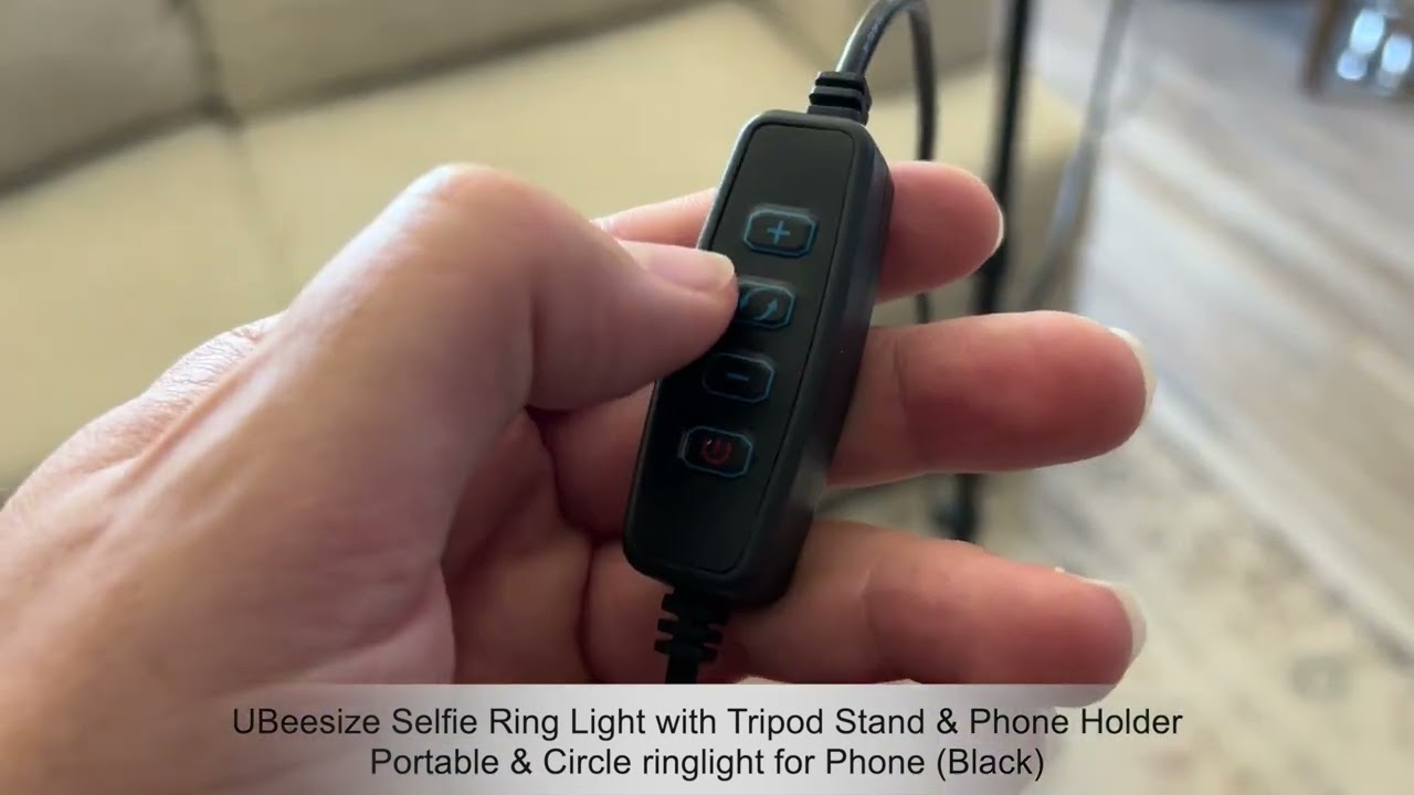 UBEESIZE Selfie Ring Light with Tripod Stand and Phone Holder | HPR Product Review