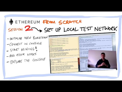 2 How to create a local private multi-node Ethereum network (geth console)  – Ethereum from scratch: