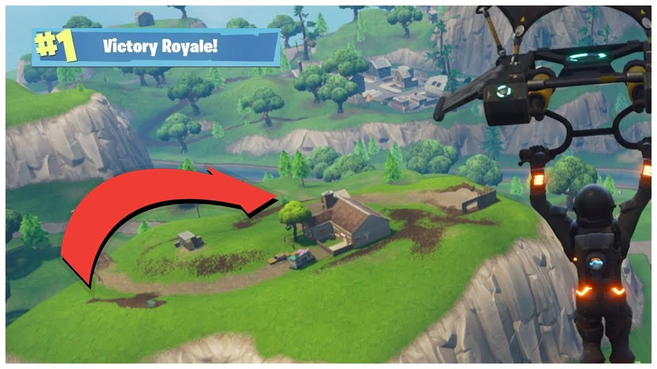 fortnite best spot to land solo win YouTube
