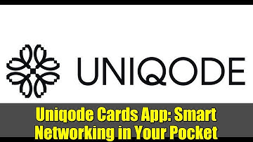 Uniqode Cards App: Smart Networking in Your Pocket