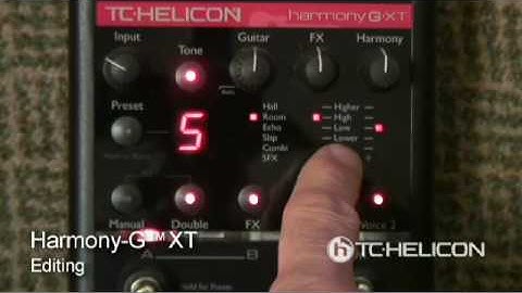 VoiceTone Harmony-G XT | Part 4: Editing