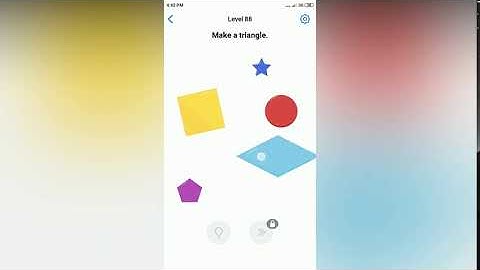 Easy Game - Make a triangle - Level 88 solution