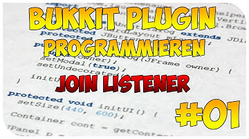 Bukkit Plugin Programmieren #001 [Join Listener]
