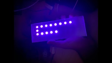 Tix Clock | ESP8266 | WS2812B Neopixels | Firebase RLTD | Flutter App