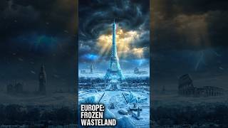 What If Europe Was a Frozen Wasteland? #futureearth #facts #whatif #viral #shorts