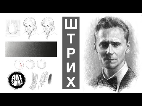 Видео: ШТРИХОВКА КАРАНДАШОМ ПО ФОРМЕ В РИСУНКЕ | БОЛЬШОЙ УРОК  / ART Shima