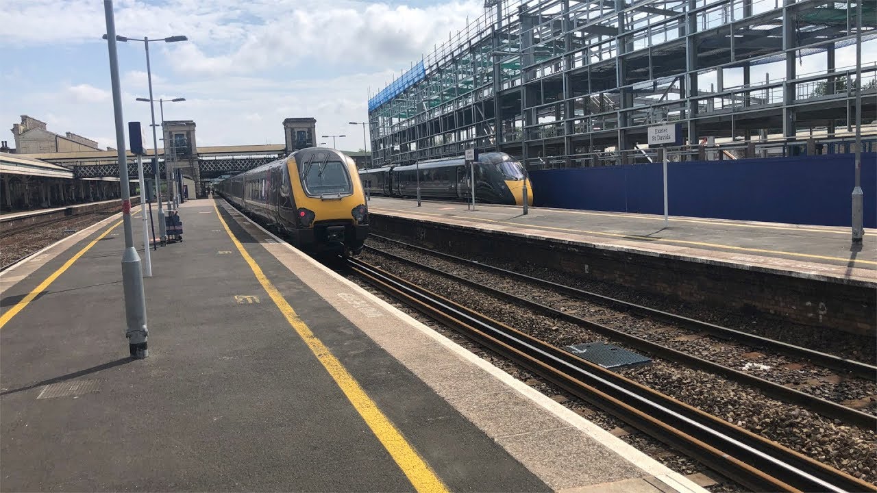 Swr Exeter Great Western Railway,, South Western Railway and XC Trains at Exeter ...