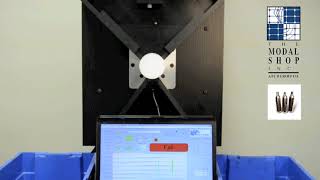 음향공진검사 (NDT-RAM)  드랍 테스트 동영상 NDT-RAM (Resonance Acoustic Test system)