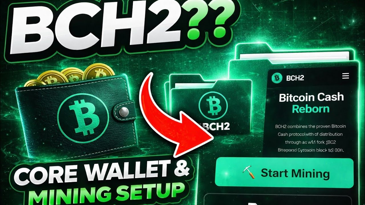 BCH2?? Core Wallet & Mining Setup (Bitcoin Cash 2) - YouTube