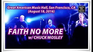 Faith No More at Great American Music Hall, San Francisco, CA, USA (August 18, 2016) 16:9 wide