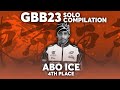 ABO ICE   4th Place Compilation  GRAND BEATBOX BATTLE 2023 WORLD LEAGUE