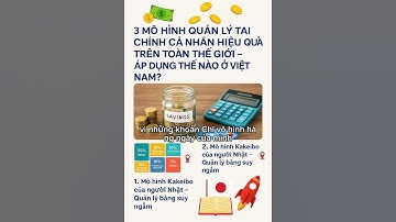 3 Mô Hình Quản Lý Tài Chính Cá Nhân Hiệu Quả Trên Toàn Thế Giới #moneyglobal2025 #taichinhdautu