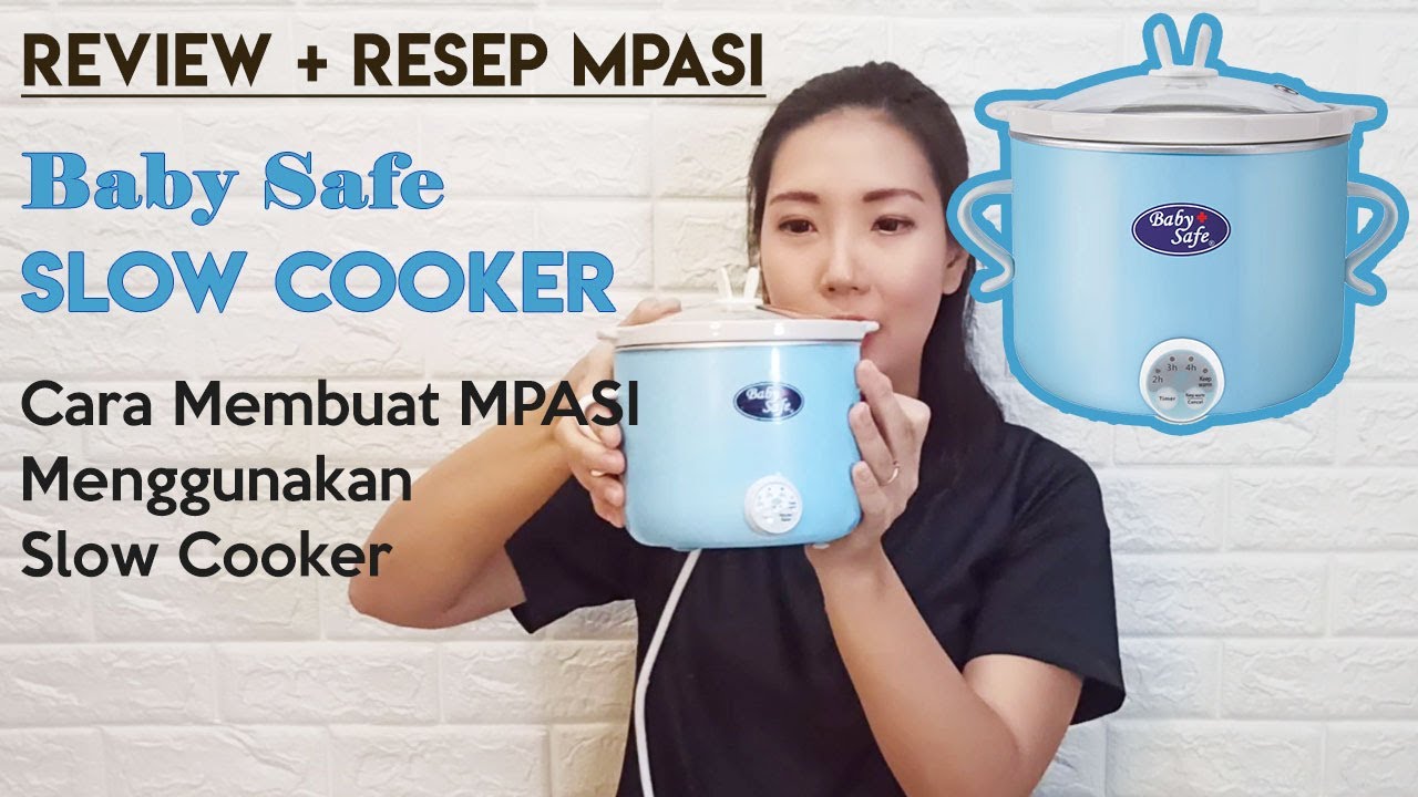 Membuat MPASI Dengan Slow Cooker CARA PENGGUNAAN + REVIEW + RESEP