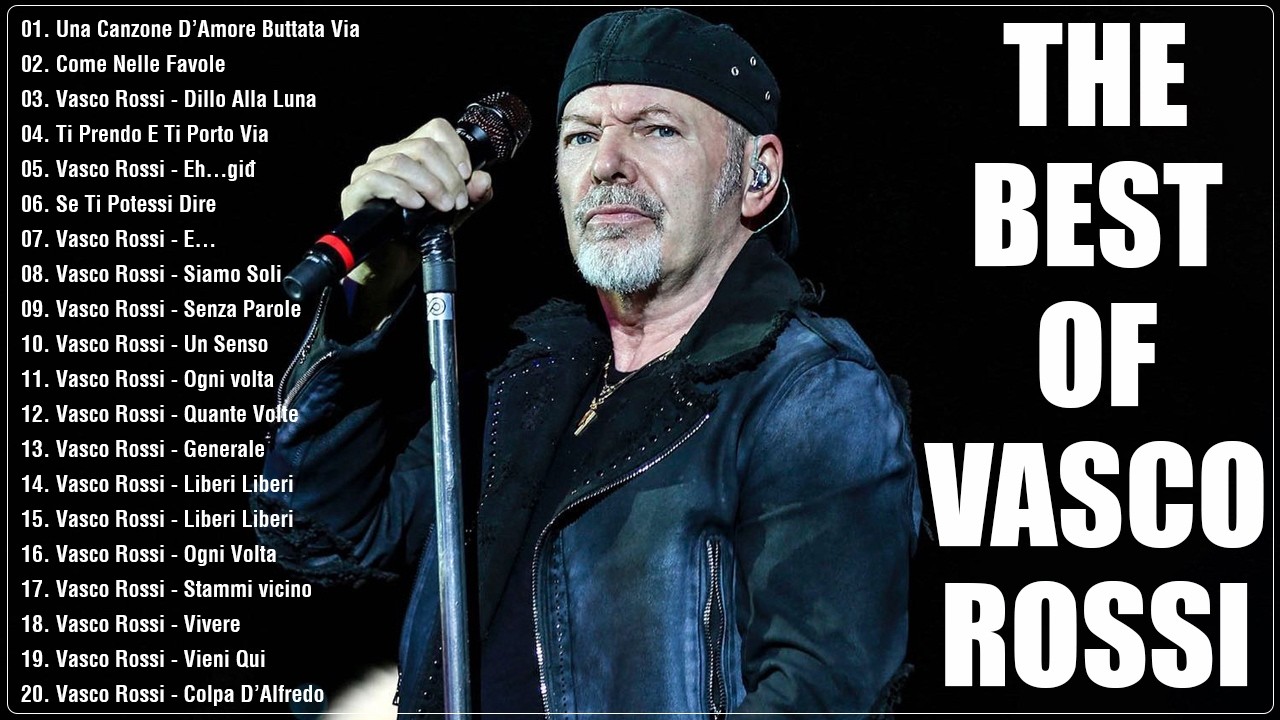 Le migliori canzoni di Vasco Rossi - I Più Grandi Successi Di Vasco Rossi - The Best of Vasco Rossi