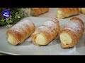 Conos (Cañas) rellenos de Crema Pastelera / Tonio Cocina!