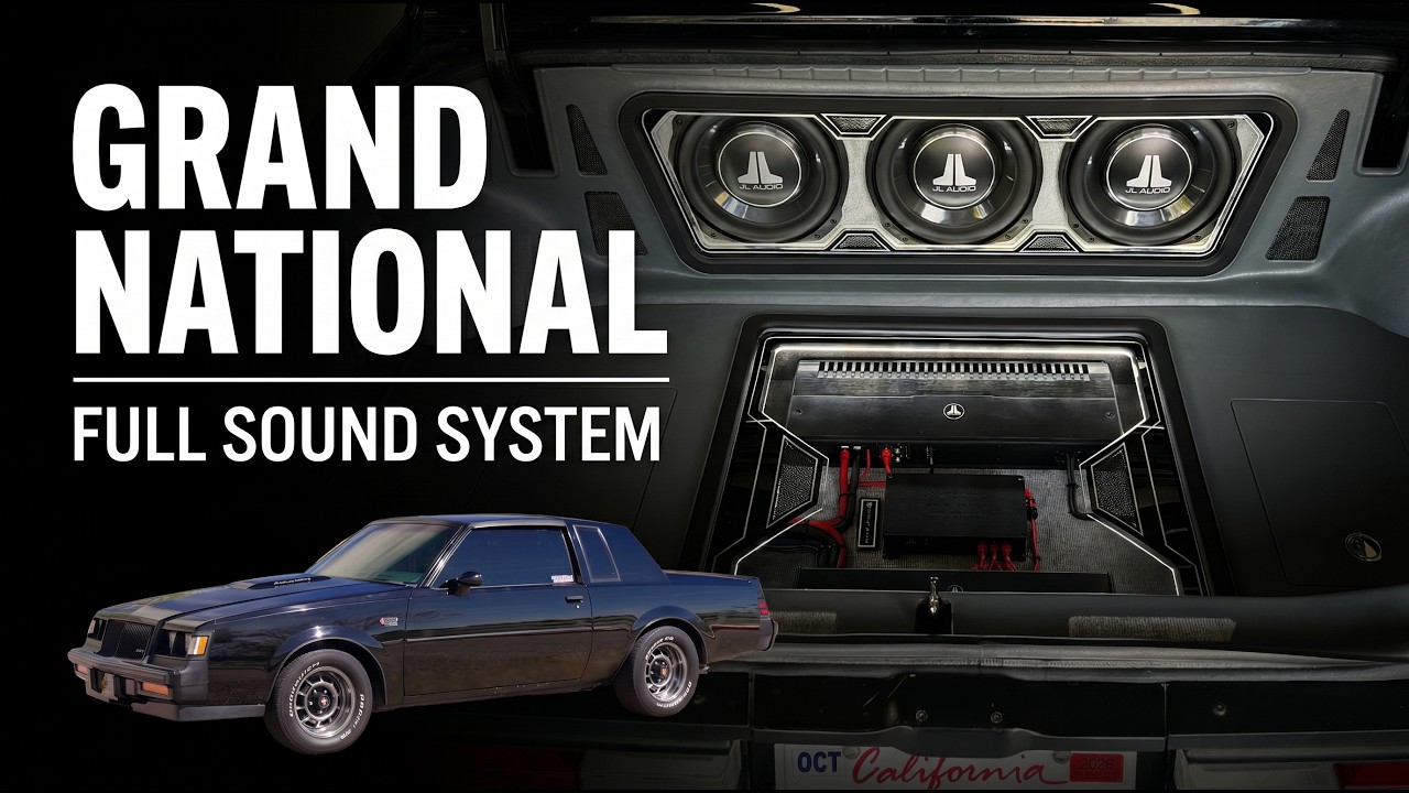 Buick Grand National Custom Sound System #caraudio #soundsystem # ...
