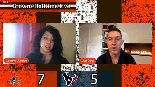 Browns Halftime Live