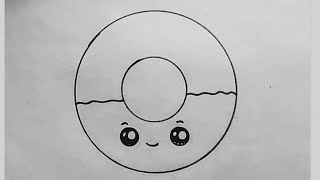 Easy Kawaii Cute Drawings Donut 2