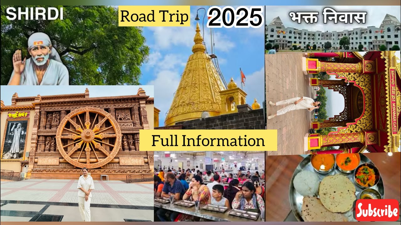 Sai Baba Mandir Shirdi 2025 | Shirdi Darshan Complete Tour Guide | Road trip to Shirdi Sai baba |