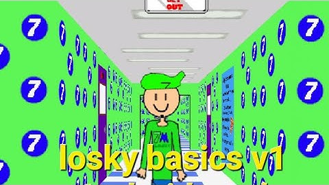 Losky basics v1  android baldi basics mod 