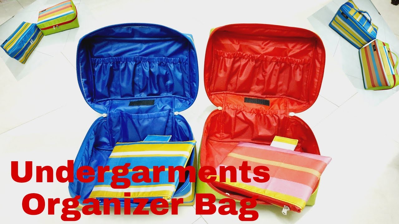 Undergarments Organizer Bag, Multi Purpose Organizer Bag By Anamika Mishra....