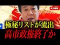 ※大至急確認して下さい。この流出で高市政権は終わってしまうかもしれません。【原口一博】