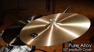 Meinl Cymbals PA22MC Pure Alloy 22" Medium Crash Cymbal