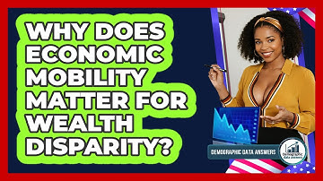 Why Does Economic Mobility Matter For Wealth Disparity? - Demographic Data Answers