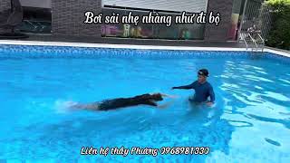 Bơi sải nhẹ nhàng như đi bộ