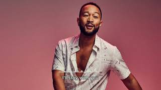 John Legend – Never Let Go (Official Lyrics Video)