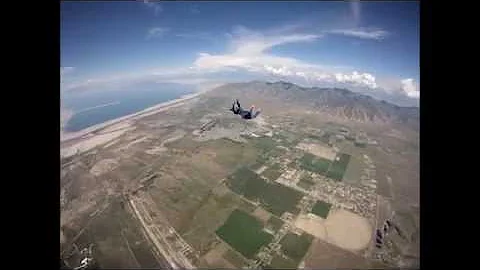 AFF jump 1 and 2 Skydive Utah