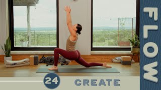 Flow - Day 24 - Create by Yoga With Adriene 485,386 views 3 months ago 19 minutes